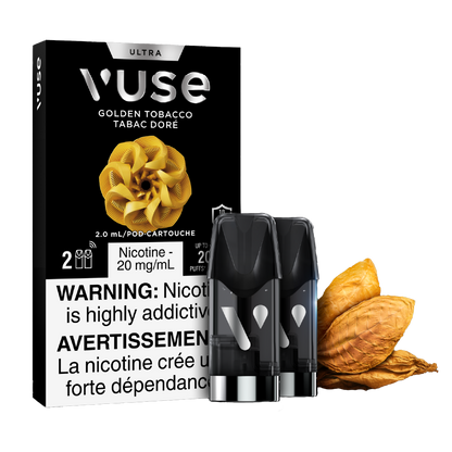 VUSE-Ultra-Disposable-Vape-Pod-Free-shipping-Golden-Tobacco-