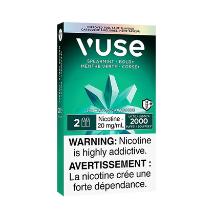 VUSE-spearmint-Bold-Disposable-Vape-Nicotine-Pod-