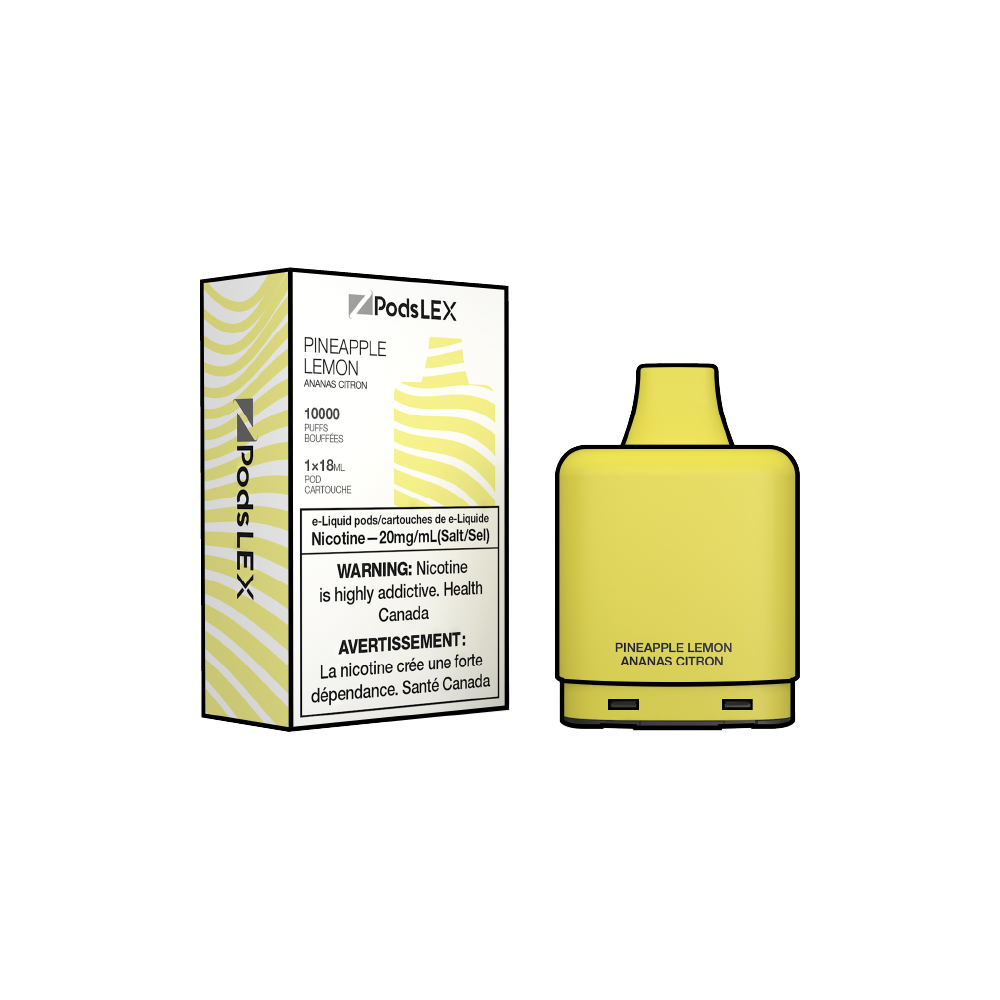 Z-Pod-LEX-10000-Pineapple-Lemon-Nicotine-Flavour-Pod-Sale-Canada