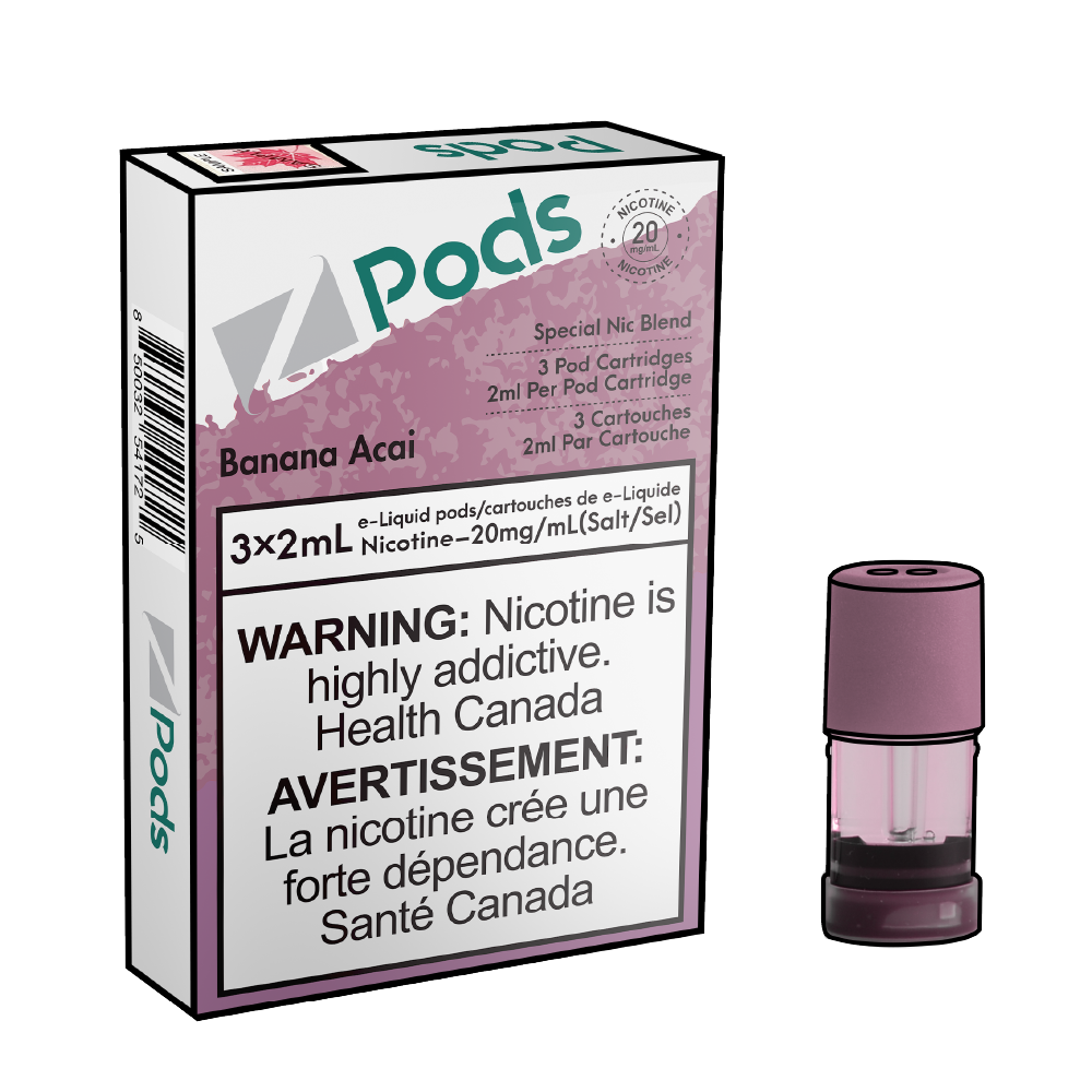 ZPOD-Banana-Acai-Disposable-Vape-Nicotine-Pod