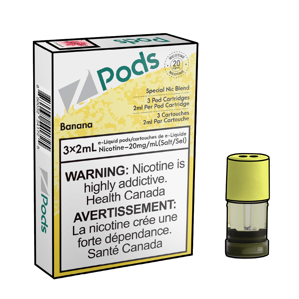 ZPOD-Banana-Disposable-Vape-Nicotine-Pod