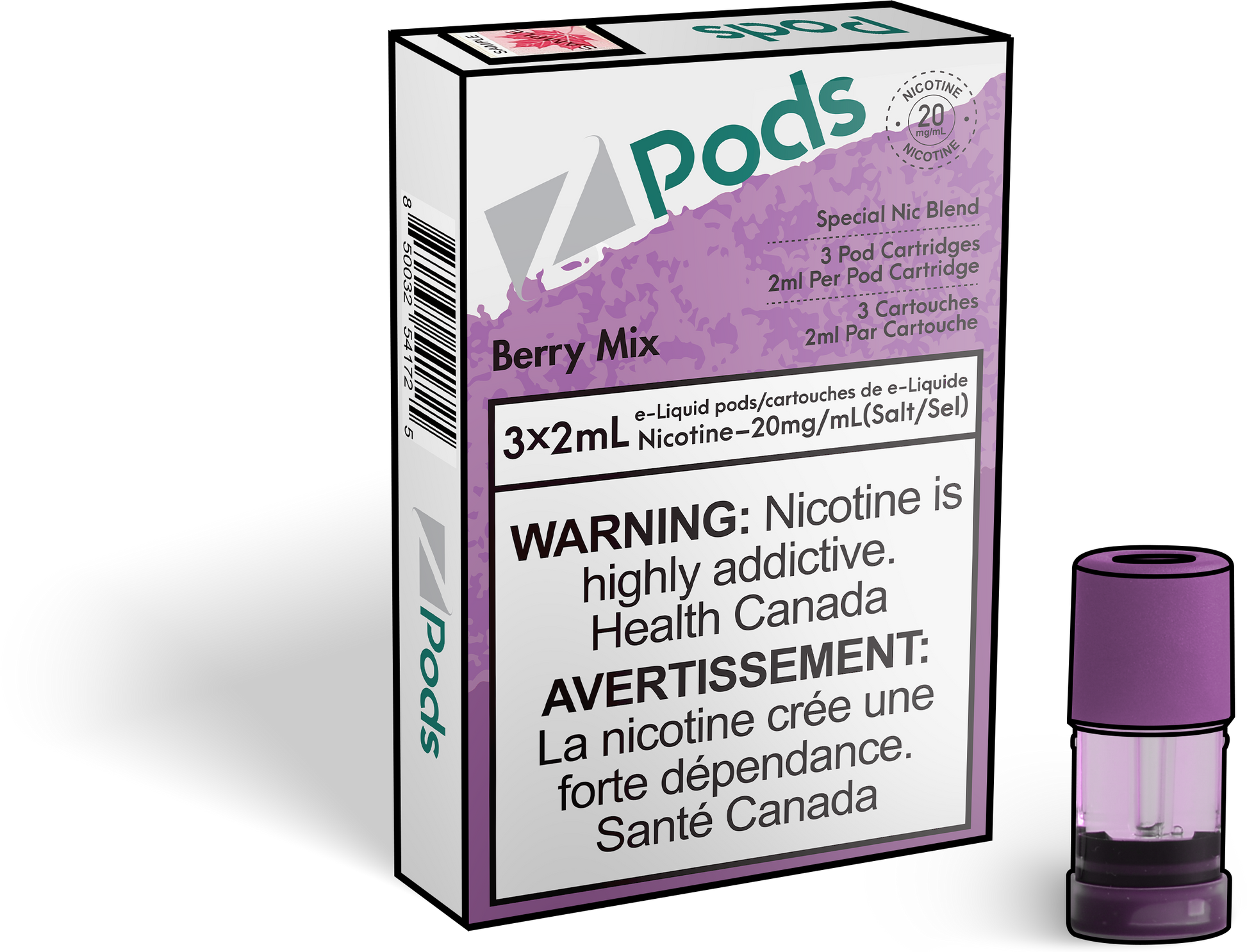 ZPOD-Berry-Mix-Disposable-Vape-Nicotine-Pod-