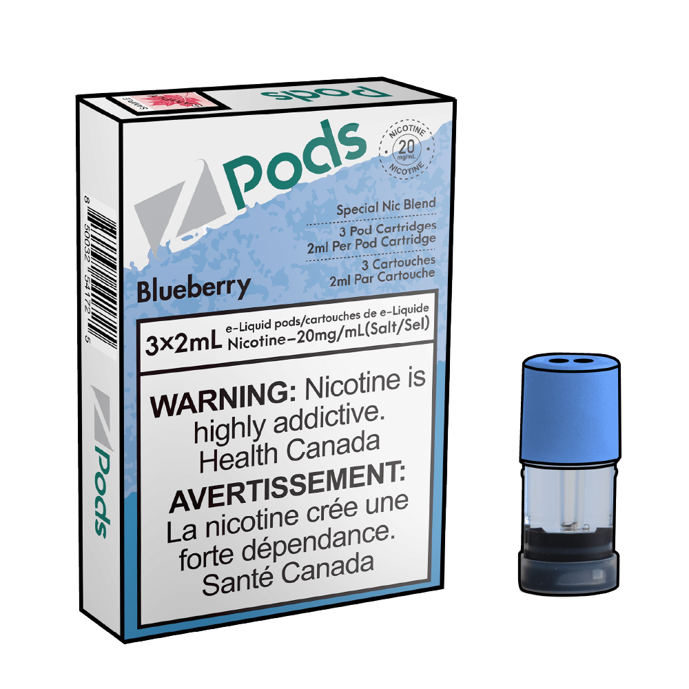 ZPOD-Blueberry-Disposable-Vape-Nicotine-Pod-