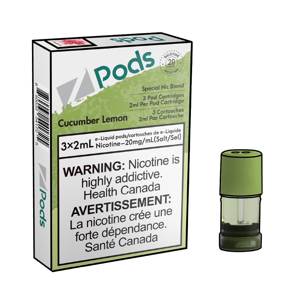 ZPODS-CUCUMBER-LEMON-Disposable-Vape-Nicotine-Pod