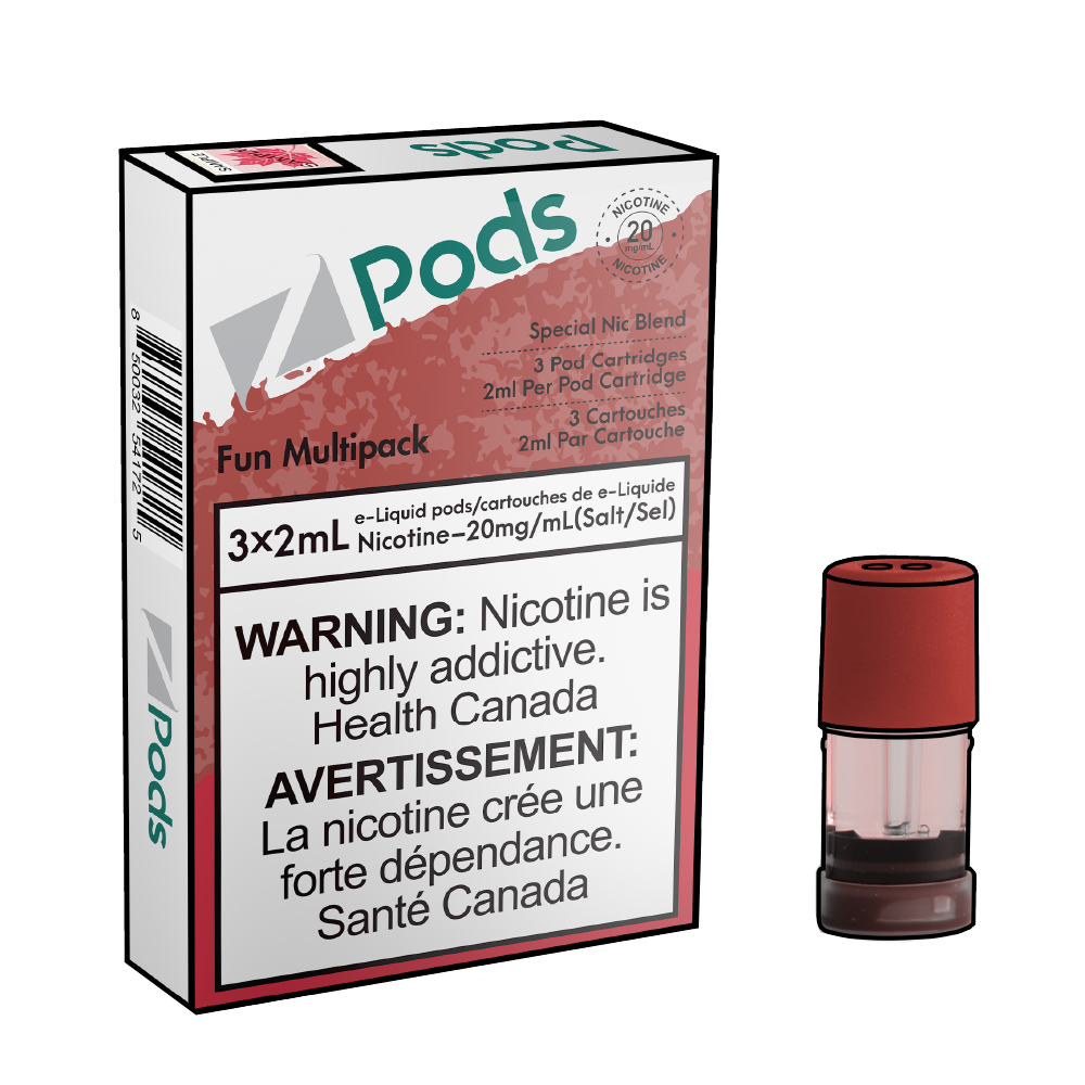 ZPODS-Disposable-Vape-Eliquid-Pod-FUN-MULTIPACK