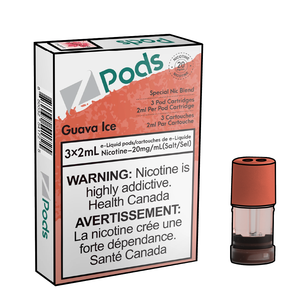 ZPODS-Disposable-Vape-Eliquid-Pod-Guava-Ice