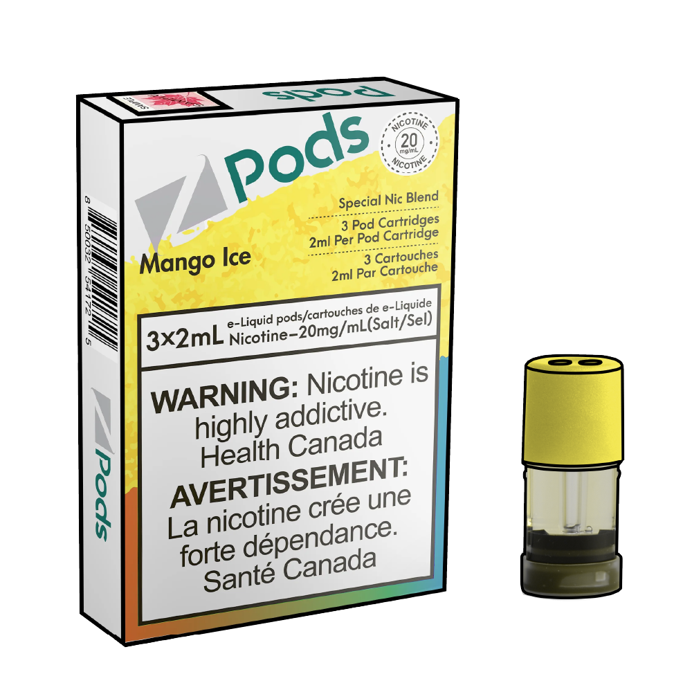 ZPODS-Disposable-Vape-Eliquid-Pod-mango-Ice