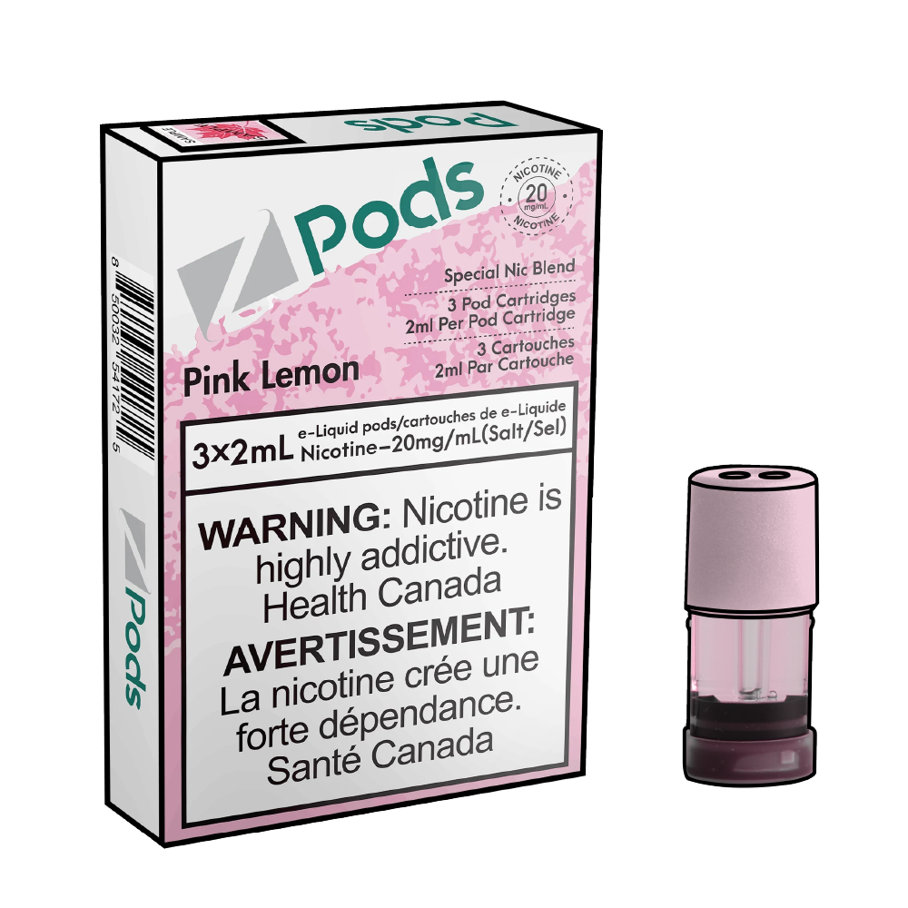 ZPODS-Disposable-Vape-Pod-Free-shipping-Pink-Lemon