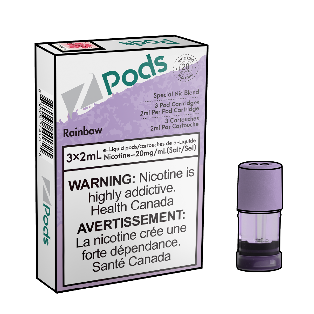 ZPODS-Disposable-Vape-Pod-Free-shipping-Rainbow