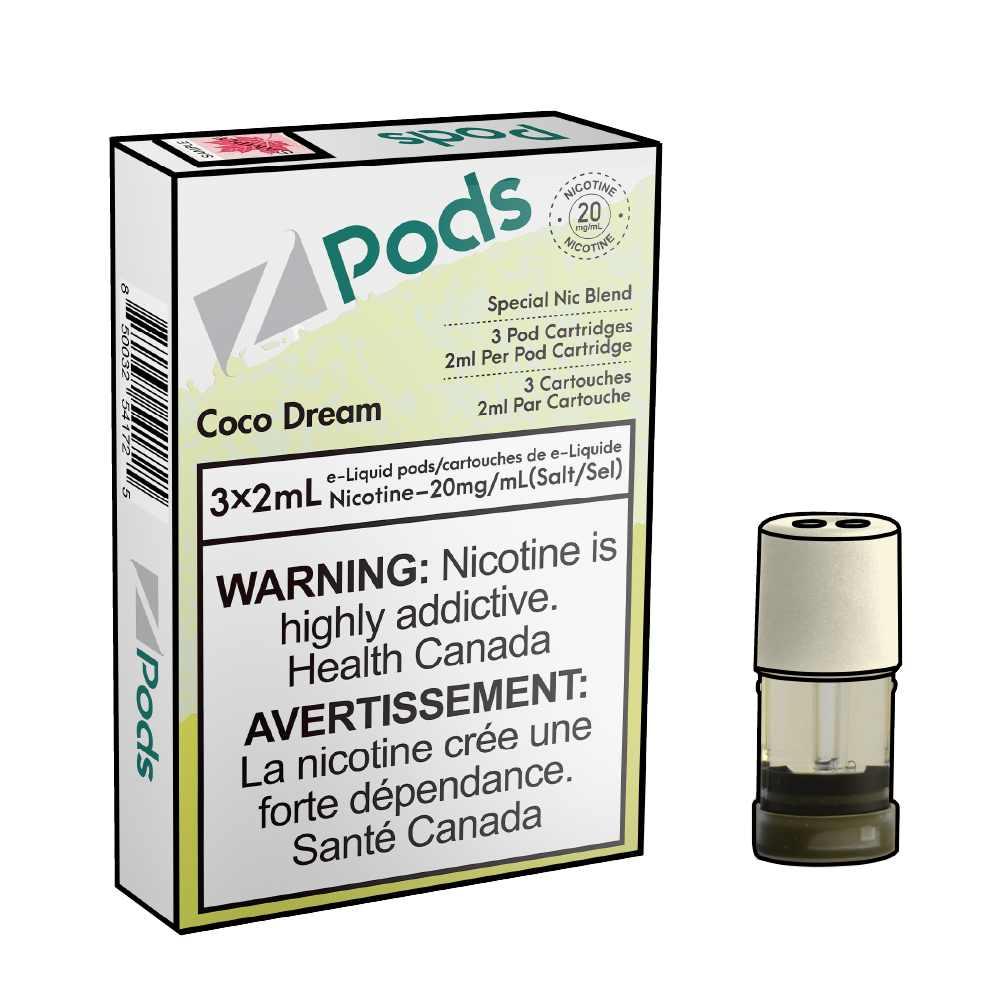 ZPODS-coco-dream-Disposable-Vape-Nicotine-Pod
