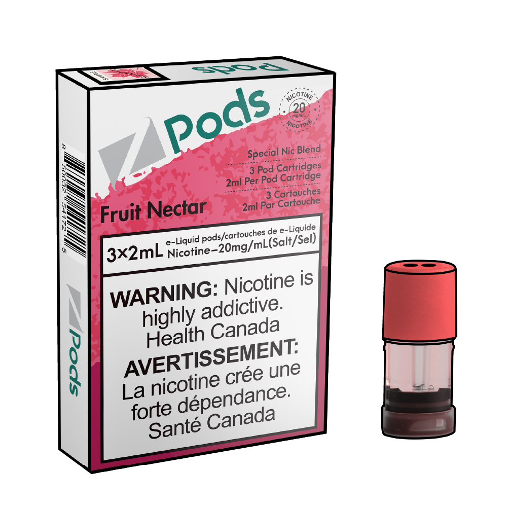 ZPODS-fruit-Nectar-Disposable-Vape-Nicotine-Pod