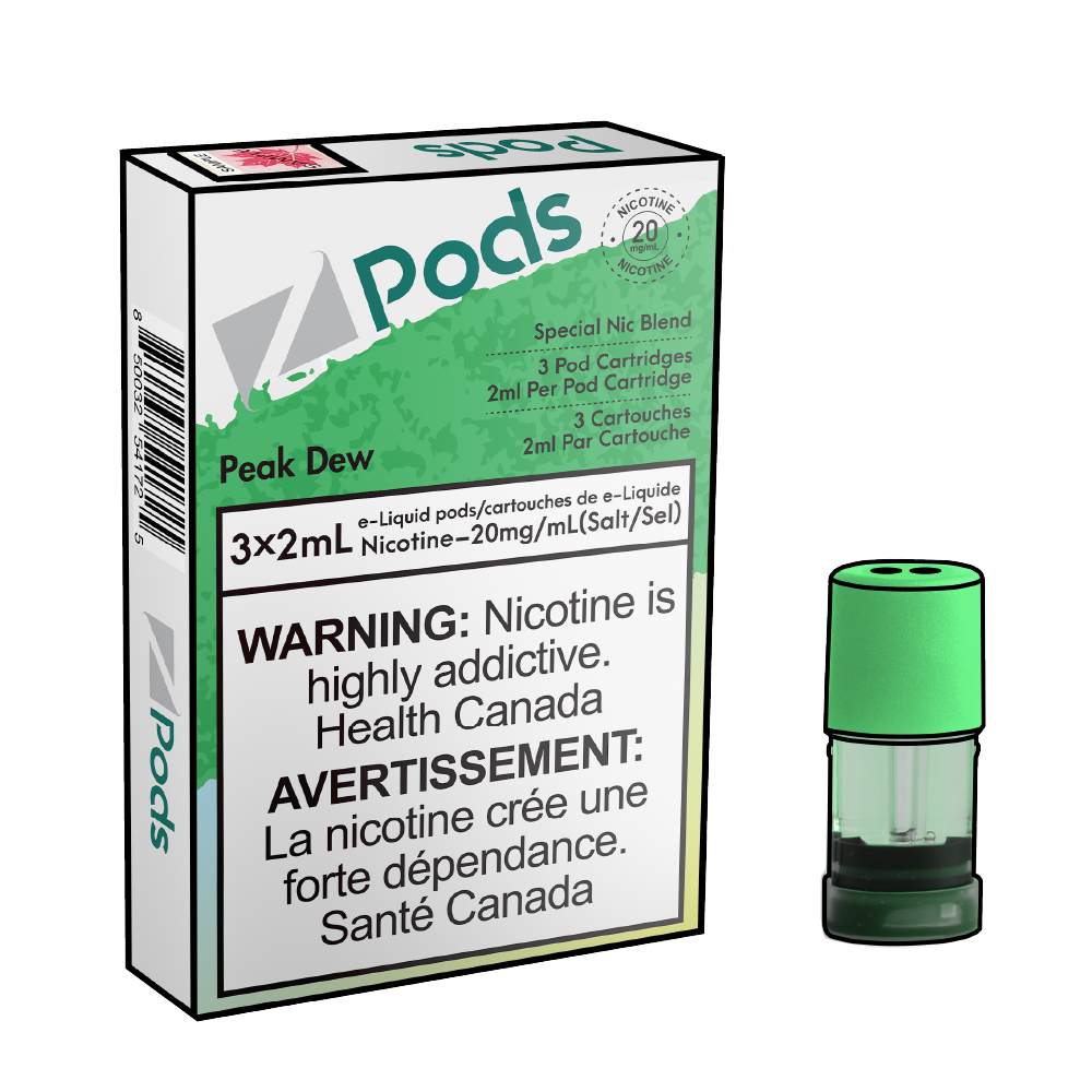 Zpods-Peak-Dew-Disposable-pods-Nic-salt-Vape