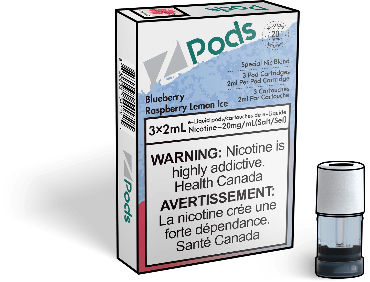 Zpods_Blueberry_Raspberry_Lemon_Ice_pods_Offical_Vape_Store