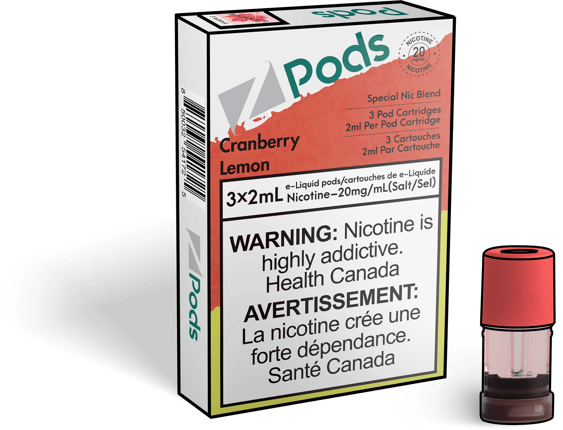 Zpods_Cranberry_Lemon_pods_Offical_Vape_Store