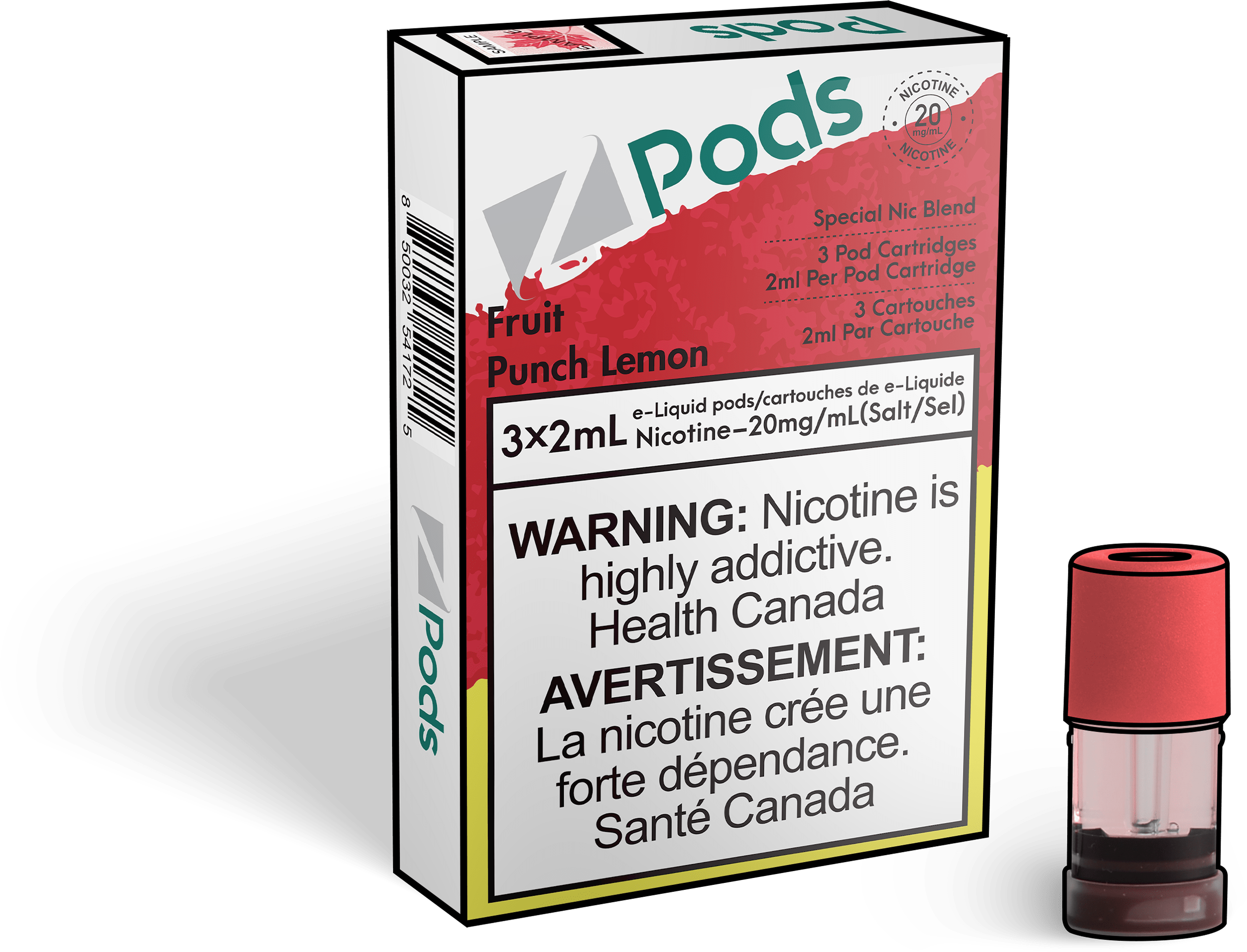 Zpods_Fruit_Punch_Lemon_pods_Nic_salt_Vape