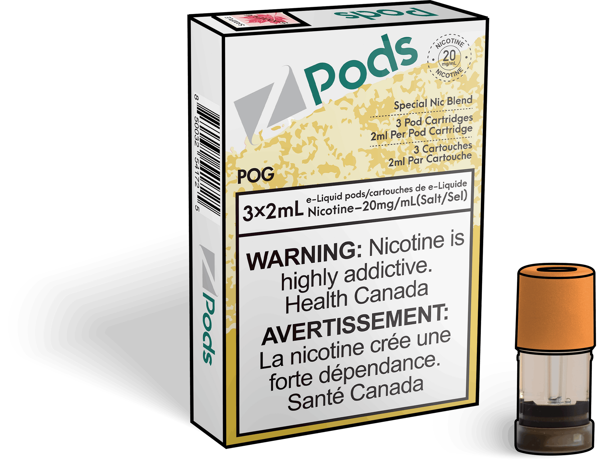 Zpods_POG_Disposable_Nicotine_Vape_Pod
