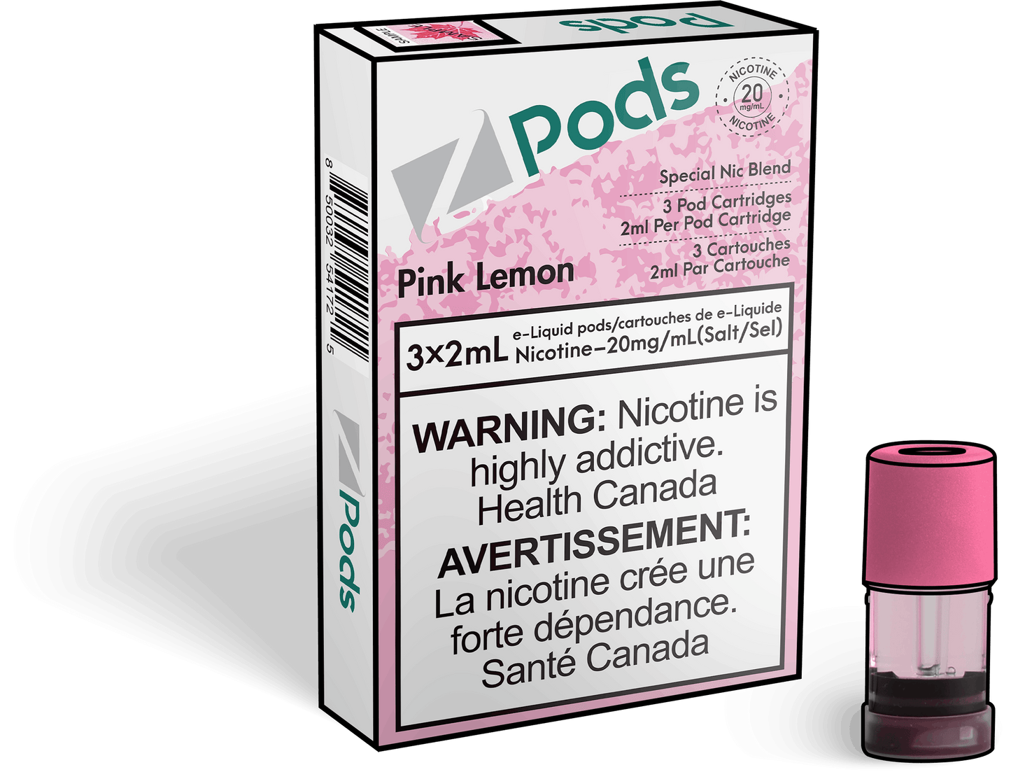Zpods_Pink_Lemon_Disposable_Nicotine_Vape_Pod