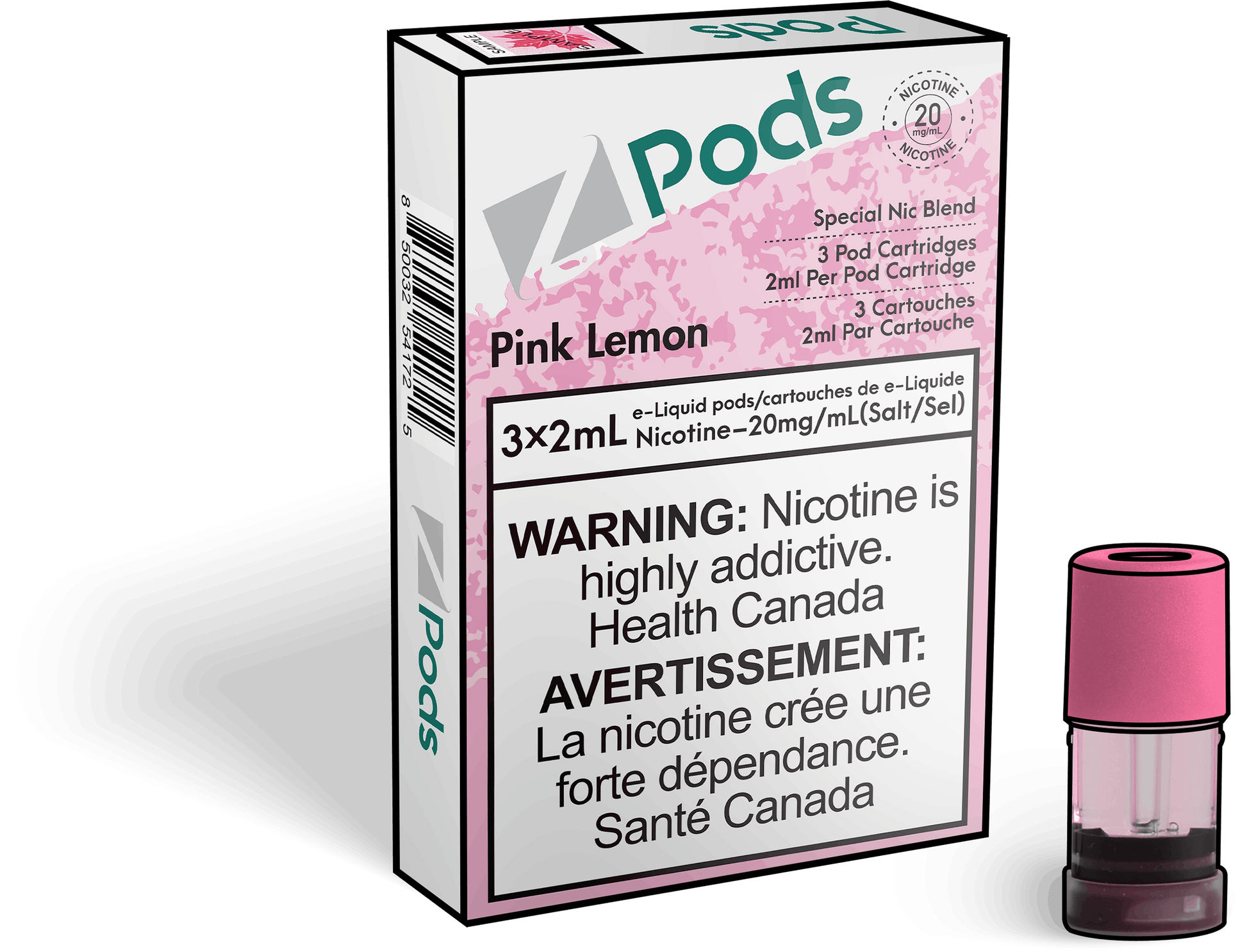 Zpods_Pink_Lemon_Disposable_Nicotine_Vape_Pod