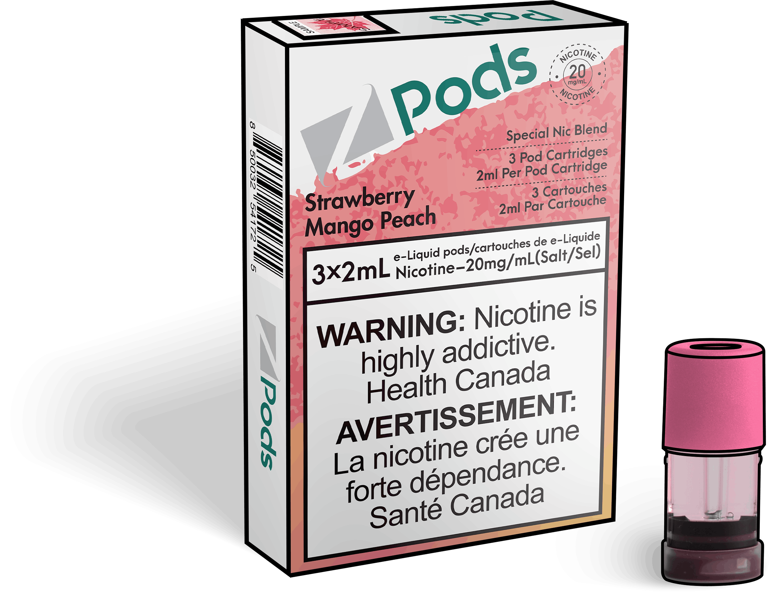 Zpods_Strawberry_Mango_Peach_Disposable_Nicotine_Vape_Pod