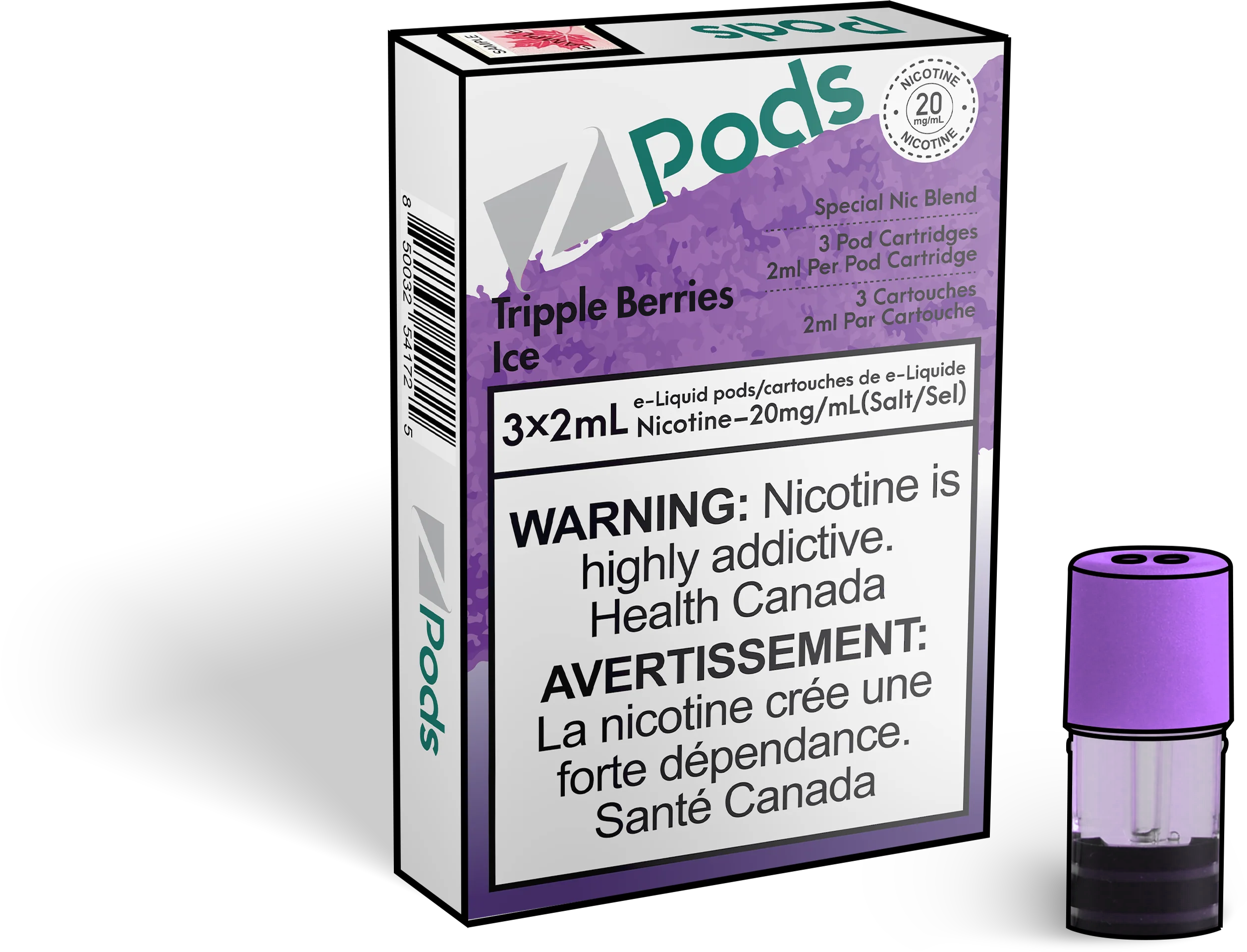 Z Pods - Tripple Berry Ice