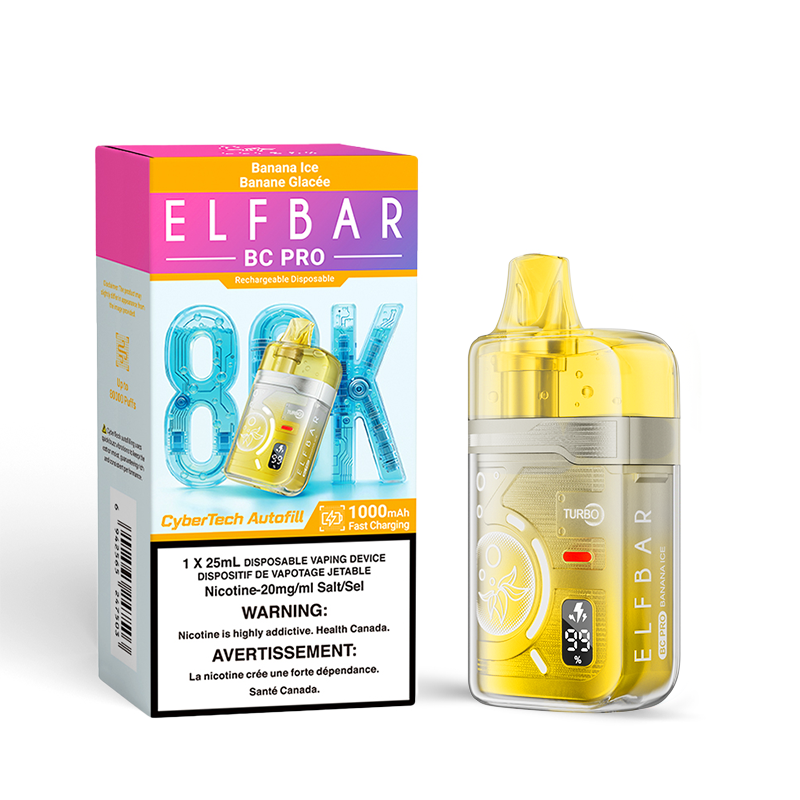 ELFBAR BC Pro 80K - Banana Ice