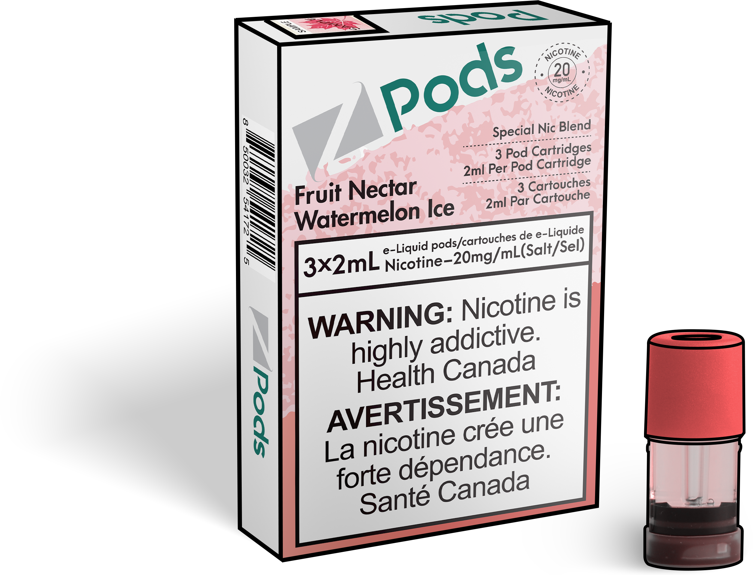 Z Pods - Fruit Nectar Watermelon Ice