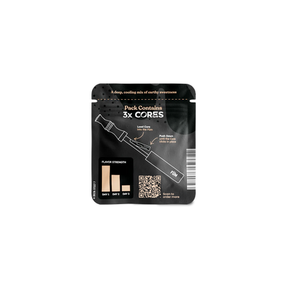 FUM Cores Maple Pepper nicotine-free flavoured air refills for FUM devices back