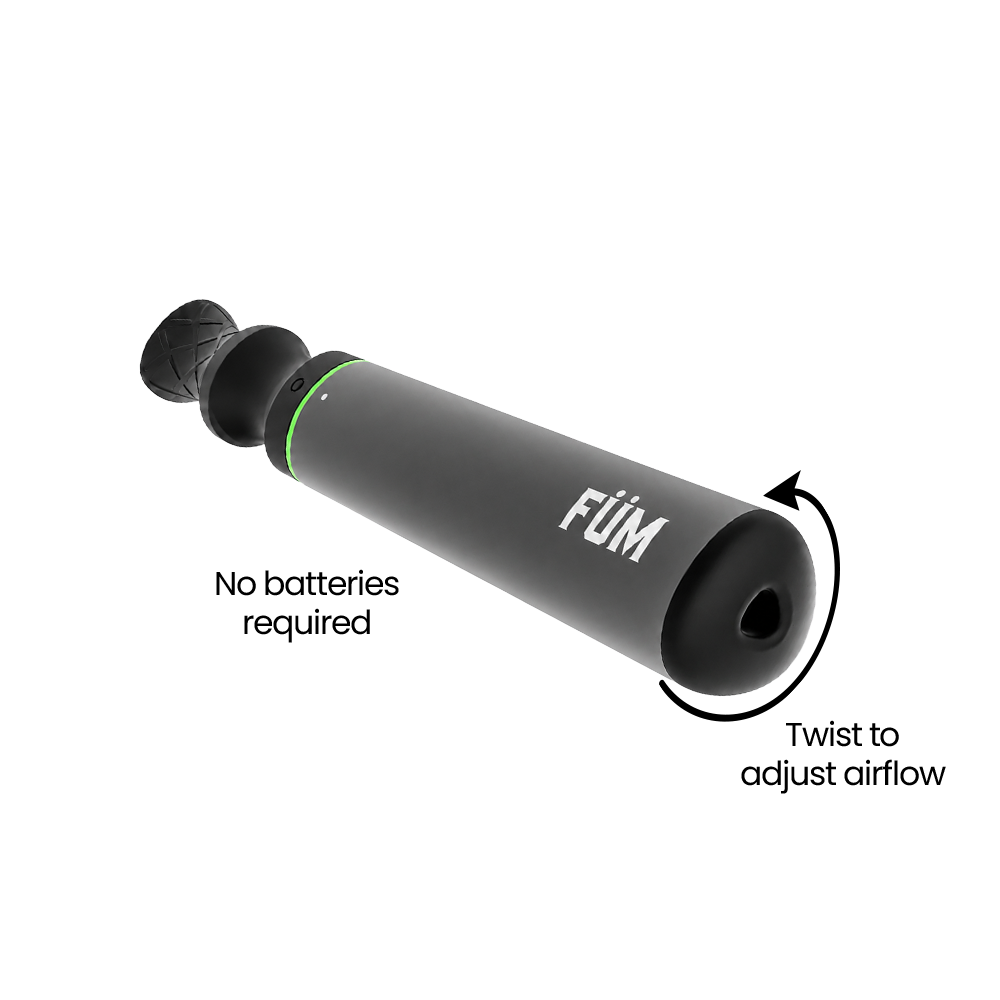 FUM Zero Mint disposable nicotine-free flavoured air device in Canada