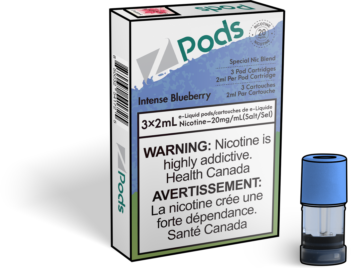Z Pods - Intense Blueberry / Blueberry On Rocks