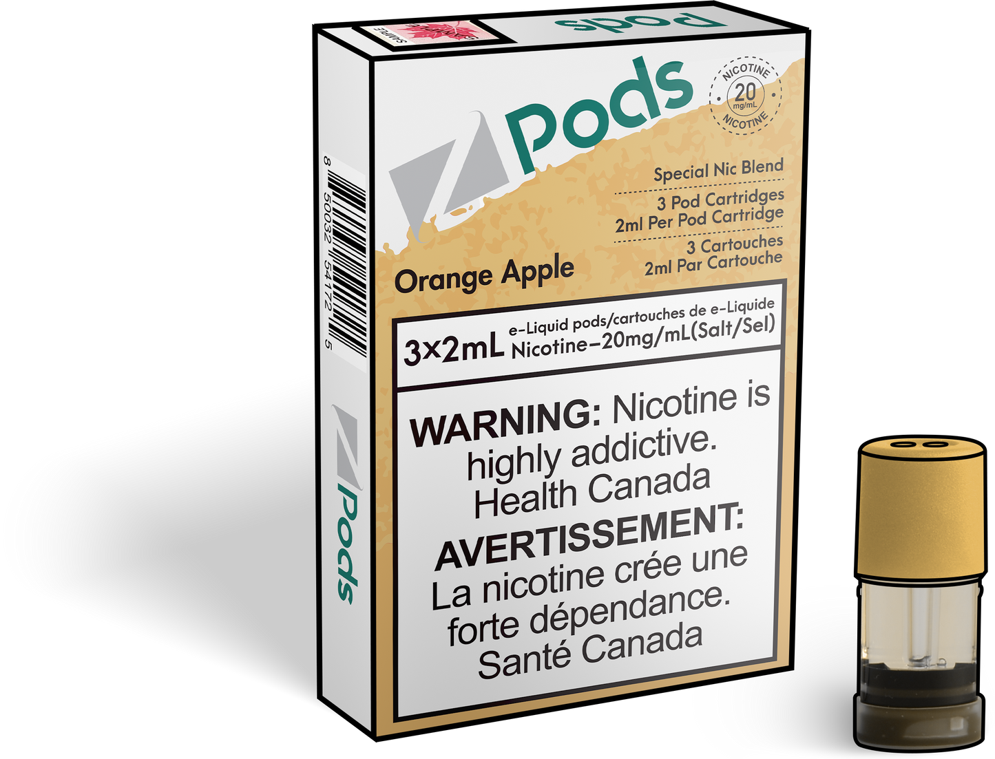Z Pods - Orange Apple