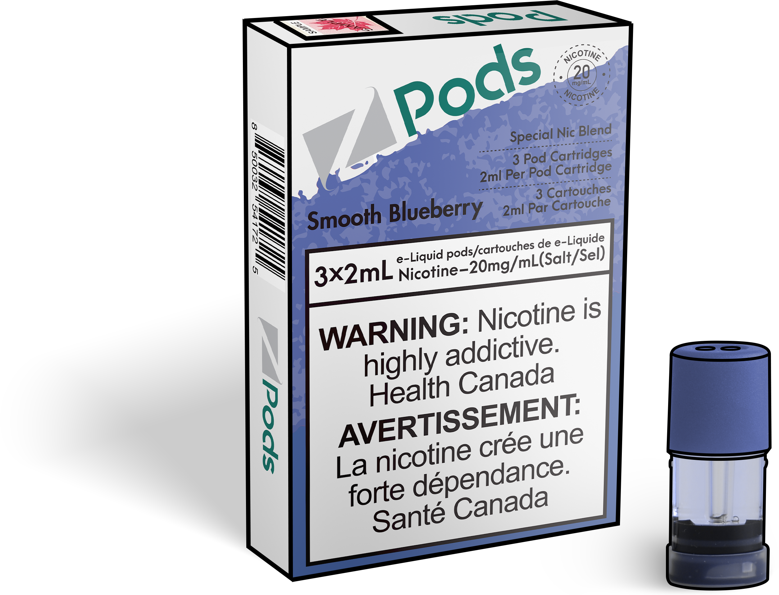 Z Pods - Smooth Blueberry