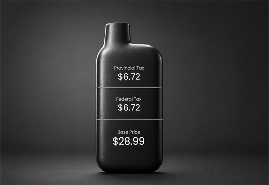 Vaping taxes Canada excise duties price impact thumbnail