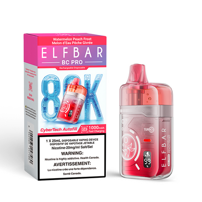 ELFBAR BC Pro 80K - Watermelon Peach Frost